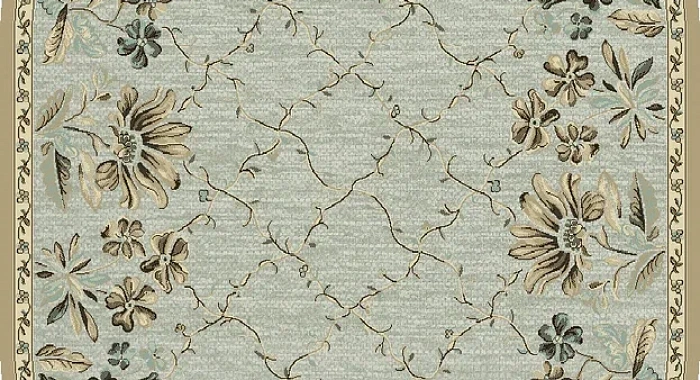 Рельефный ковер из вискозы GENOVA 38262 6525 90 ОВАЛ